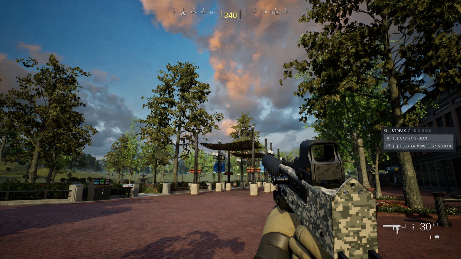 City Park arena in Gauntlet